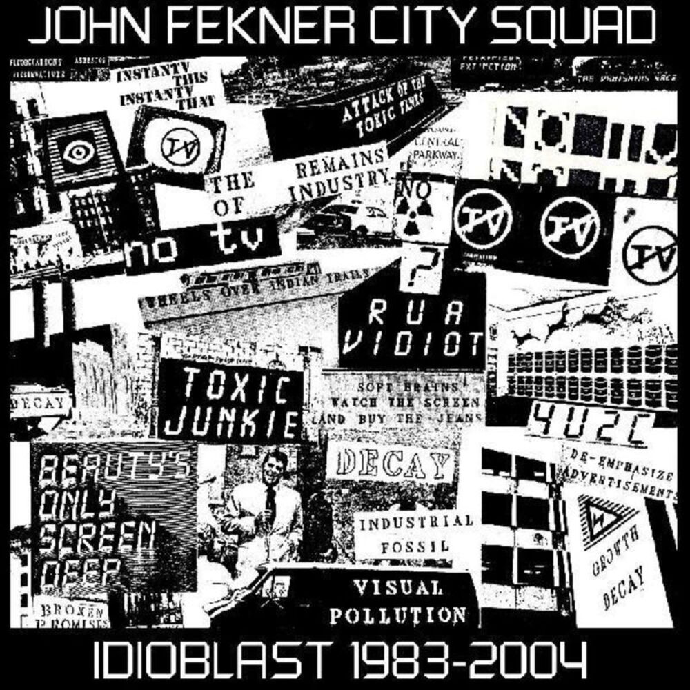 John Fekner - Idioblast 1983-2004  LP LP